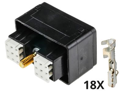 Conector CINCH Preto