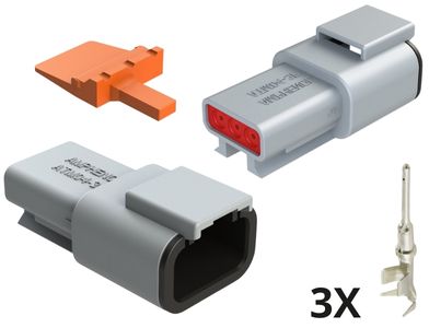 Conector ATM04-3P