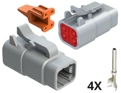 Conector ATM06-4S