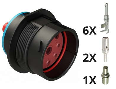 Conector AHDP04-24-9PE