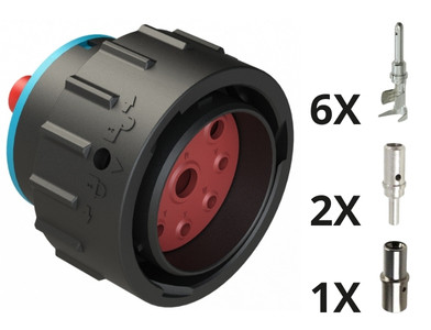 Conector AHDP06-24-09P