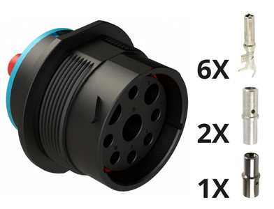 Conector AHDP04-24-09S