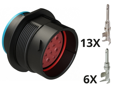 Conector AHDP04-24-19PE