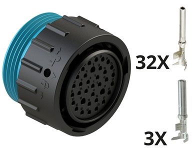 Conector AHDP06-24-35SN