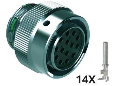 Conector AHDM06-18-14SE