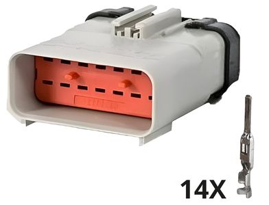 Conector Apex Cinza