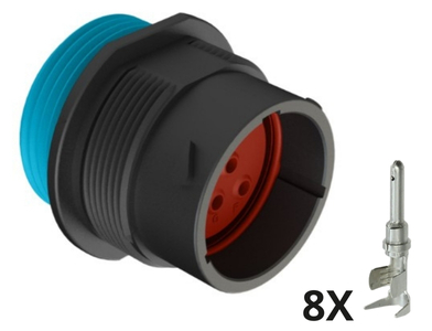 Conector AHDP04-18-8PN