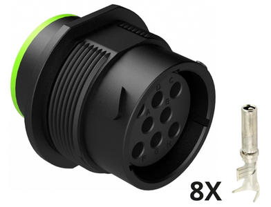 Conector AHDP04-18-8SN