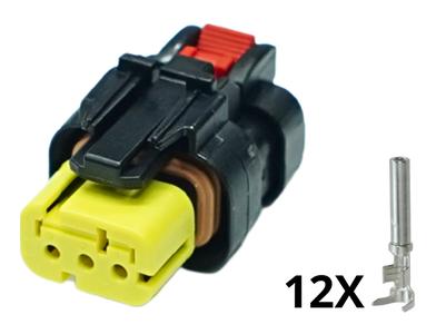 Conector AMPSEAL Amarelo